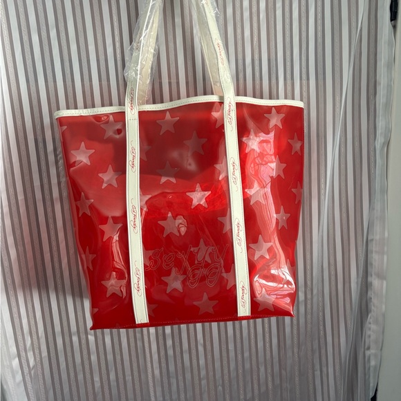 Ed Hardy American flag tote bag NWT - Picture 5 of 14